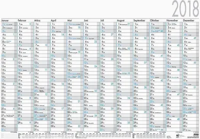 Imagen del producto de Wandkalender 916 - 12 Monate / 1 Seite, 100 x 70 cm