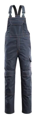 Produktbild von MASCOT® Freibourg Latzhose Multisafe Größe 82C54, schwarzblau | Packung (1 Stück)