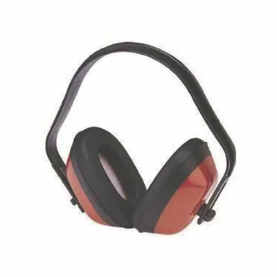 Image de Ironwear 342-011 Casque antibruit SNR 27dB, rouge/noir