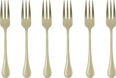 Imagen del producto de Sambonet Royal Antique Edelst./PVD Champag. Set 6 Kuchengabeln S0201-S00549-S1578 52663PA5