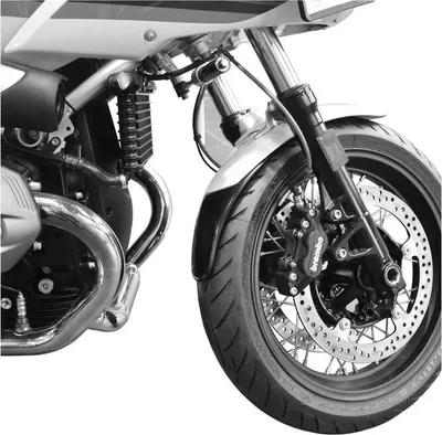 Produktbild von PUIG 8186N Verlängerung des vorderen Schutzblechs  passend fuer BMW R NINET Schwarz