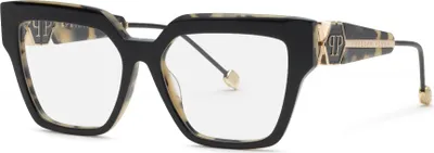 Produktbild von Philipp Plein VPP165S Top nero+avana nero/bianco 55/16/140 Damen Brillen