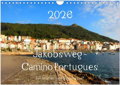 Produktbild von Jakobsweg - Camino Portugues (Wandkalender 2026 DIN A4 quer), CALVENDO Monatskalender