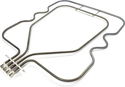 A heating element for an oven, shown against a white background.
