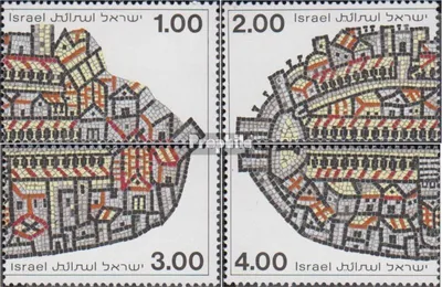 Produktbild von Briefmarken Israel 1978 Mi 756-759 (kompl.Ausg.) FDC Briefmarkenausstellung