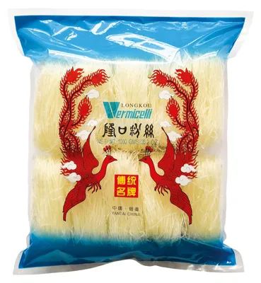Zdjęcie produktu dla Ding Xi LONGKOU makaron szklany porcjowany klasyczny chiński 1000g