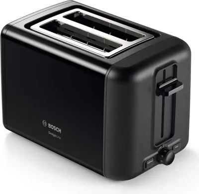 Produktbild von Bosch TAT3P423 Toaster 2 Scheibe(n) 970 W Schwarz
