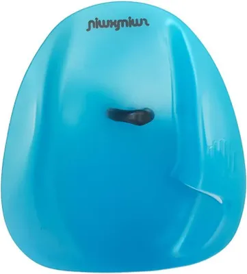 Productafbeelding van Zwemschep Training - Hand Paddles - Techniek Verbeteren - Ergonomische Vorm - Dames Junior Maat - Lichtblauw