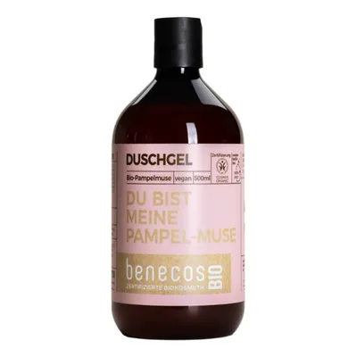 Produktbild von benecos DU BIST MEINE PAMPEL-MUSE Duschgel Bio-Pampelmuse 500ml
