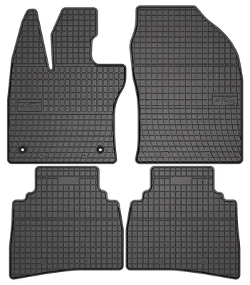 Zdjęcie produktu dla Dywaniki gumowe do Toyota Prius V 2023- (liftback) – 4 szt., czarne, dopasowane – Wielganizator SolidPRO
