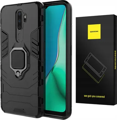 Produktbild von Spacecase X-Ring Oppo A5/A9 2020 schwarz