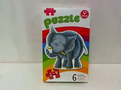 Image de Mon premier puzzle - Animaux 2 éléphants 60314