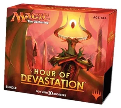 Zdjęcie produktu dla Magic: The Gathering Hour of Devastation Fat Pack Bundle