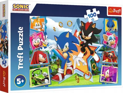 Obrázek produktu pro TREFL PUZZLE 100 - Poznaj Sonica SEGA Sonic 16465