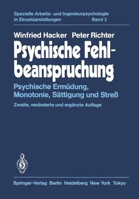 Obrázek produktu pro Psychische Fehlbeanspruchung