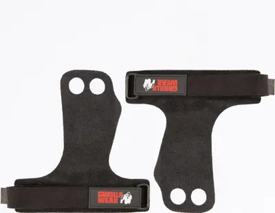 Produktbild von Gorilla Wear 2-Hole Leather Lifting Grips M