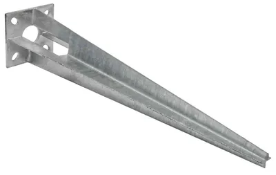 Produktbild von Bodenhülse 50cm Einschlaghülse Einschlagbodenhülse Ø34mm Zaunpfahl Pfostenträger