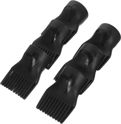 Productafbeelding van Haardroger Opzetstukken - Styling Tools - Haar Stylen - Universeel Compatibel - 10 Stuks - Zwart