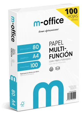 Productafbeelding van A4 multifunctioneel papier, 100 vellen, 80 g/m²