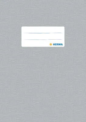 Zdjęcie produktu dla Herma 7428 7428 Okładka na zeszyt PP A5 kryta/szara