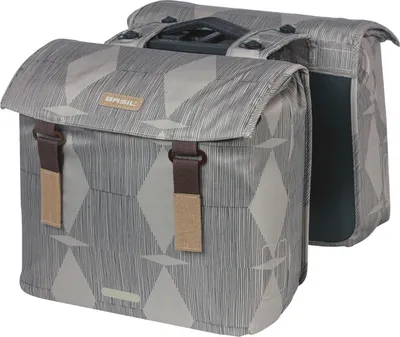 Produktbild von Basil Elegance - Doppeltasche MIK 2.0 49 Liter - recyceltes PET wasserabweise...