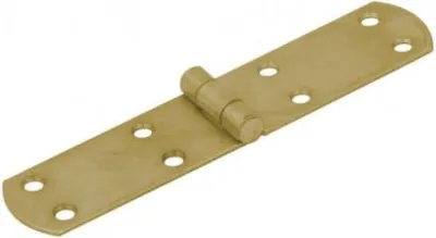 Produktbild von Kistenband mit vernietetem Stift gelb verzinkt 160x33x2,0mm