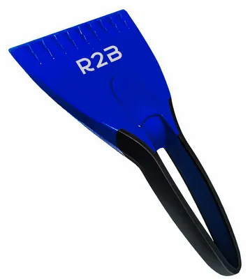 Productafbeelding van R2B IJskrabber Auto met IJsbreker - Extra Breed - Blauw