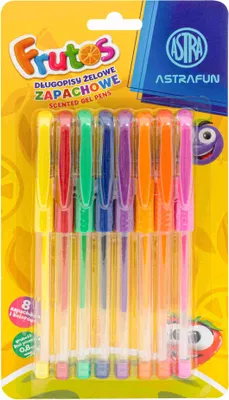 Image de Frutos stylo gel parfumé 8 couleurs Astra