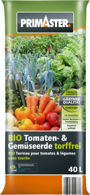 Produktbild von Primaster  Tomaten- & Gemüseerde 40 L torffrei