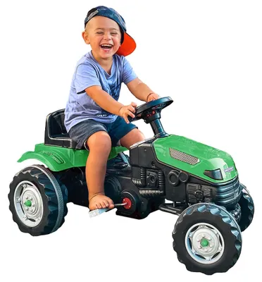 Immagine prodotto di WOOPIE Trattore a pedali Farmer GoTrac con ruote silenziose