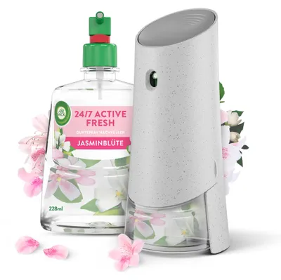 Produktbild von Air Wick Active Fresh – Starter Set – Aeorosolfreier, automatischer Lufterfrisch