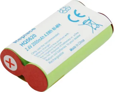 Zdjęcie produktu dla Avizar, Akumulator do Philips Rasierer HQ5660/5830/8893, NiMH 2000 mAh, Grün