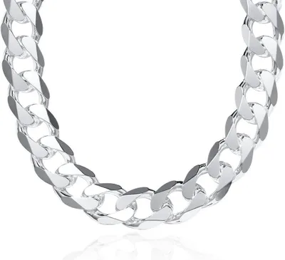 Produktbild von JEWLIX Herren Panzerkette 15mm massiv 925 Silber 45cm