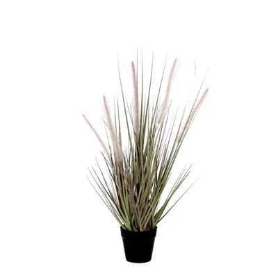 Produktbild von Mica Decorations Dogtail Gras Kunstpflanze - H53 x Ø30 cm - Violett