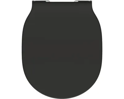 Image de Ideal Standard Siège de WC Connect Air avec Softclosing (abaissement automatique), Wrapover E0368V3 Noir