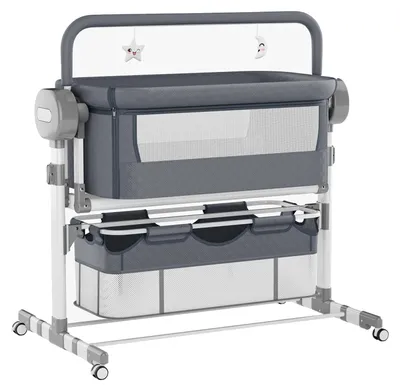 Productafbeelding van Babywieg, Automatische wiegfunctie, Draagbaar ontwerp, YC608-GRIJS