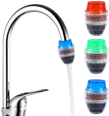 Immagine prodotto di Confezione da 3 filtri per l'acqua al carbone attivo per cucina e bagno