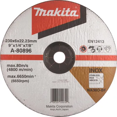 Produktbild von Makita Schruppscheibe 1 Stk. - 230 mm - 22,23 mm - 6,0 mm