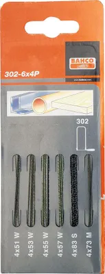 Produktbild von Bahco Ersatzklinge Für Marquetterie Arches 302 Und 502 130 Mm Durchsichtig  Durchsichtig One Size