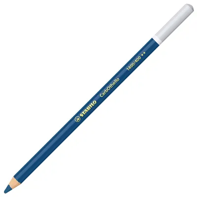 Produktbild von STABILO Pastellkreidestift - CarbOthello - 12er Pack - pariserblau