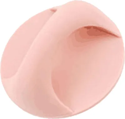 Image de Poignée ronde auto-adhésive Multifonctionnelle PP Simple Style Forte Adhésion Poignée de Porte Ronde en Pâte pour Fenêtre Réfrigérateurs Meubles Rose