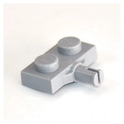 Productafbeelding van LEGO Hellgrau Platte gemodificeerd 1 x 2 met wielhouder (21445) – nieuw