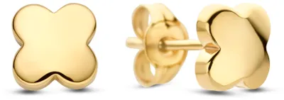 Produktbild von New Bling 9NBG-1031 – Oorknopjes – 14K Goud – Klaver – 4,7 mm