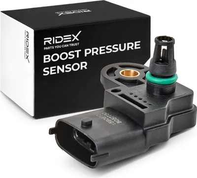 Produktbild von RIDEX 161B0018 Ladedrucksensor für RENAULT SCÉNIC II (JM0/1) MEGANE II Coupé-Cabriolet (EM0/1) MEGANE II Kombi (KM0/1) MEGANE II (BM0/1, CM0/1)