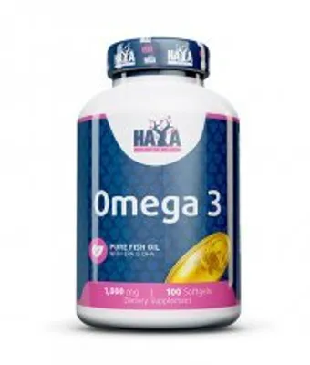 Productafbeelding van Haya Labs Omega-3 1000mg - 100 zachte capsules