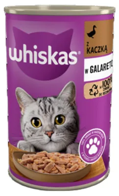 Zdjęcie produktu dla ‎Whiskas 5900951017506, Dorosły, Kaczka, 400 g