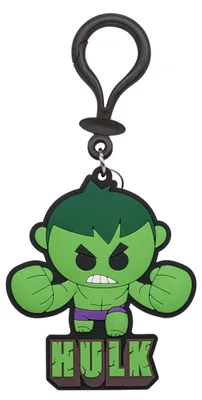 Produktbild von Monogram Int Marvel Hulk Weicher Pvc-taschenclip Grün Grün One Size