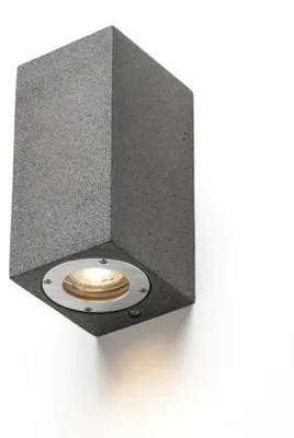 Produktbild von RED - DESIGN RENDL RENDL KANE II Wandleuchte Beton/dunkler Granitdekor 230V LED GU10 5W IP65 R13794