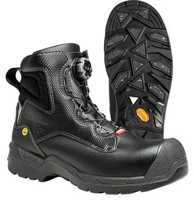 Produktbild von Jalas Sicherheitsstiefel 1358 HEAVY DUTY S3 BOA EN ISO 20345:2011 S3, HI, CI, AN, HRO, SRC schwarz  Größe 43