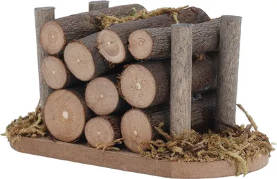 Immagine prodotto di 1:12 casa delle bambole legna da ardere in miniatura modello falò scena giardino giocattolo